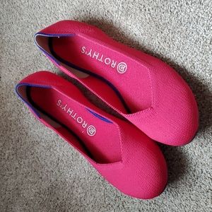 Rothy's The Flat in Hot Pink